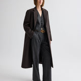 TWP - Mattie Coat in Dotted Stripe Suiting