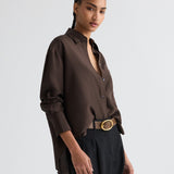 TWP - Big Joe Shirt in Washed Silk Habotai