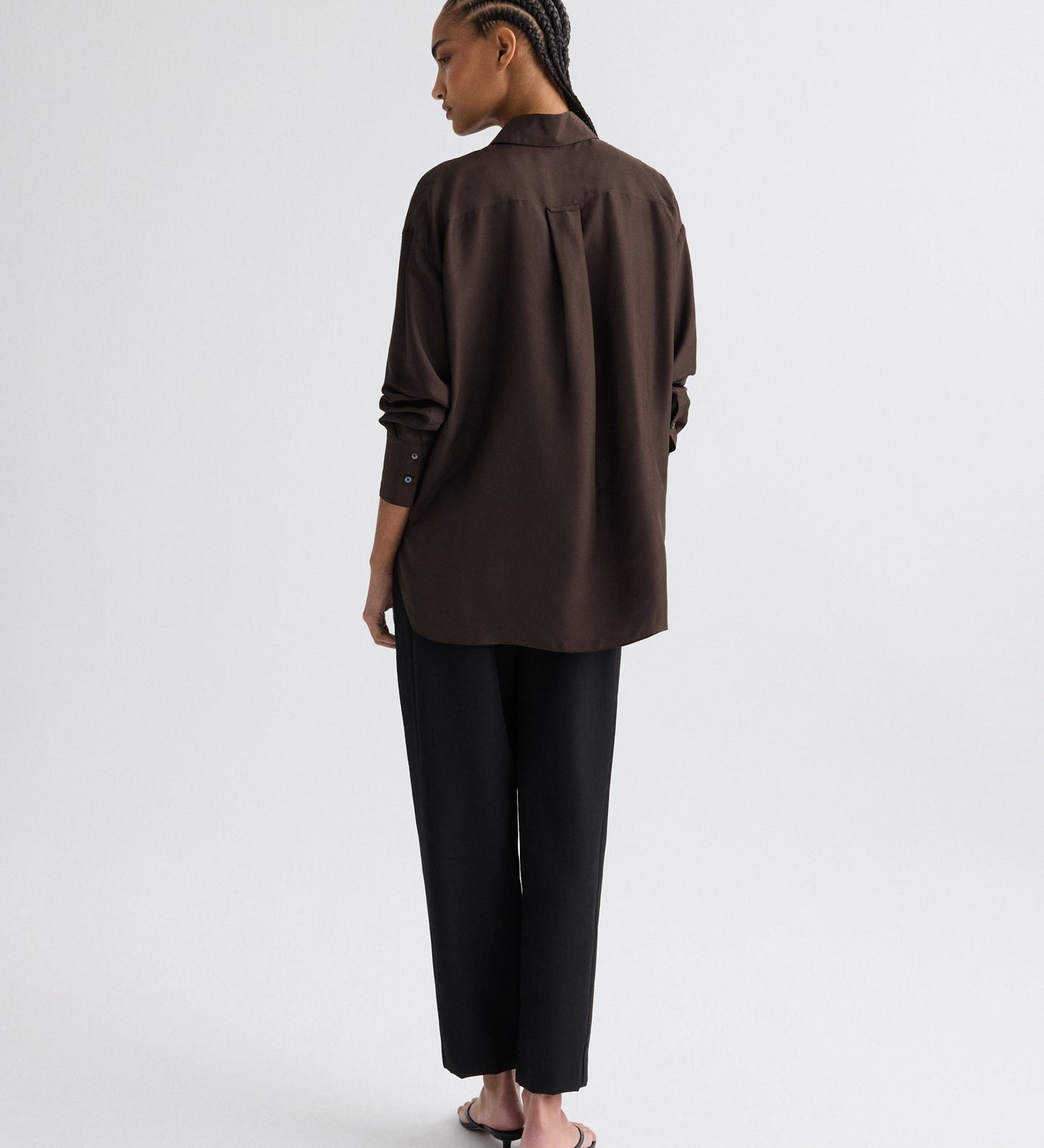 TWP - Big Joe Shirt in Washed Silk Habotai