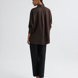 TWP - Big Joe Shirt in Washed Silk Habotai