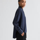 TWP - Big Joe Shirt in Washed Silk Habotai
