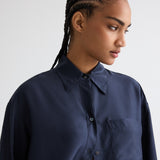 TWP - Big Joe Shirt in Washed Silk Habotai