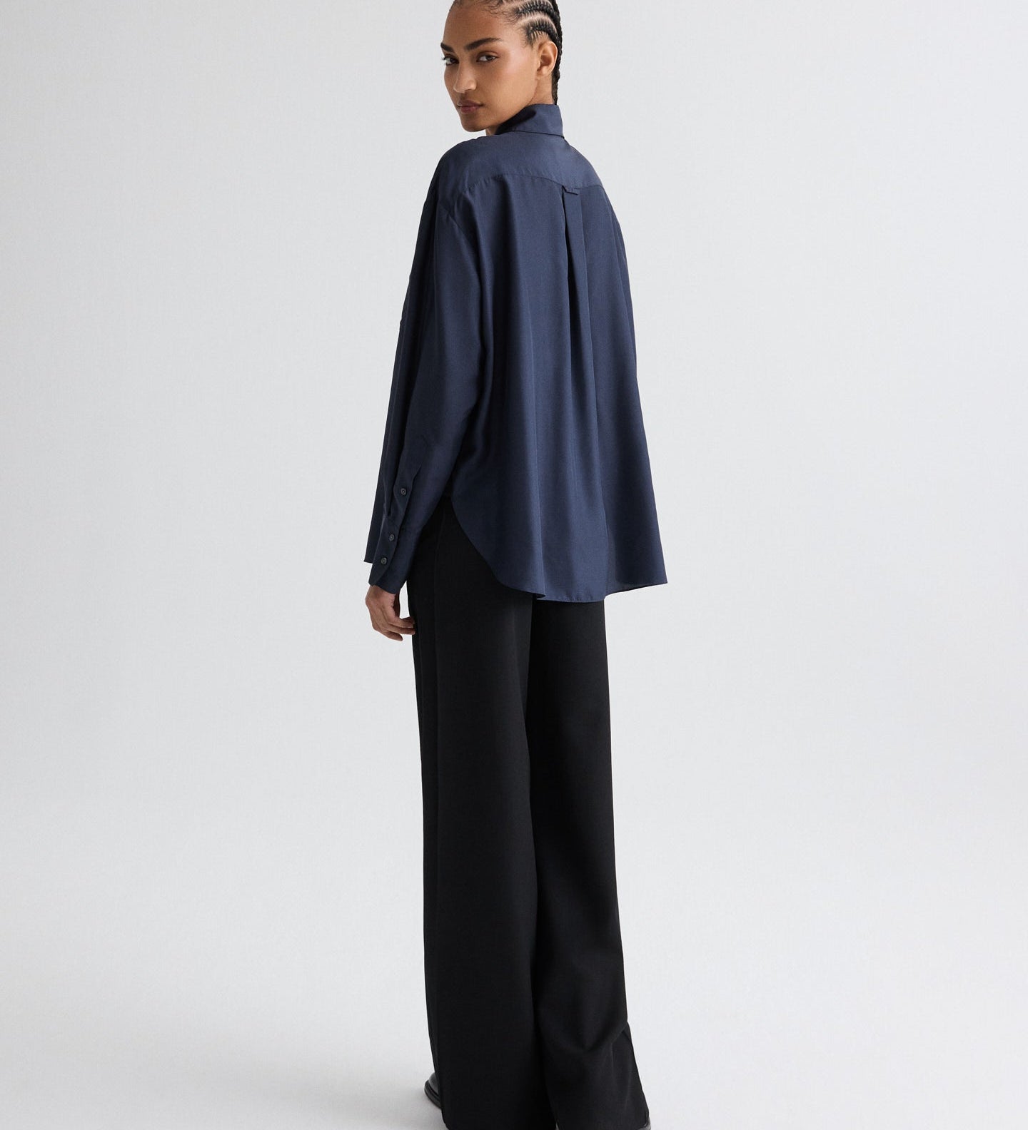 TWP - Big Joe Shirt in Washed Silk Habotai