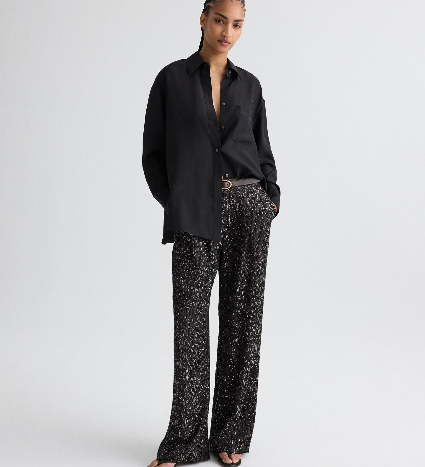 TWP - Big Joe Shirt in Washed Silk Habotai