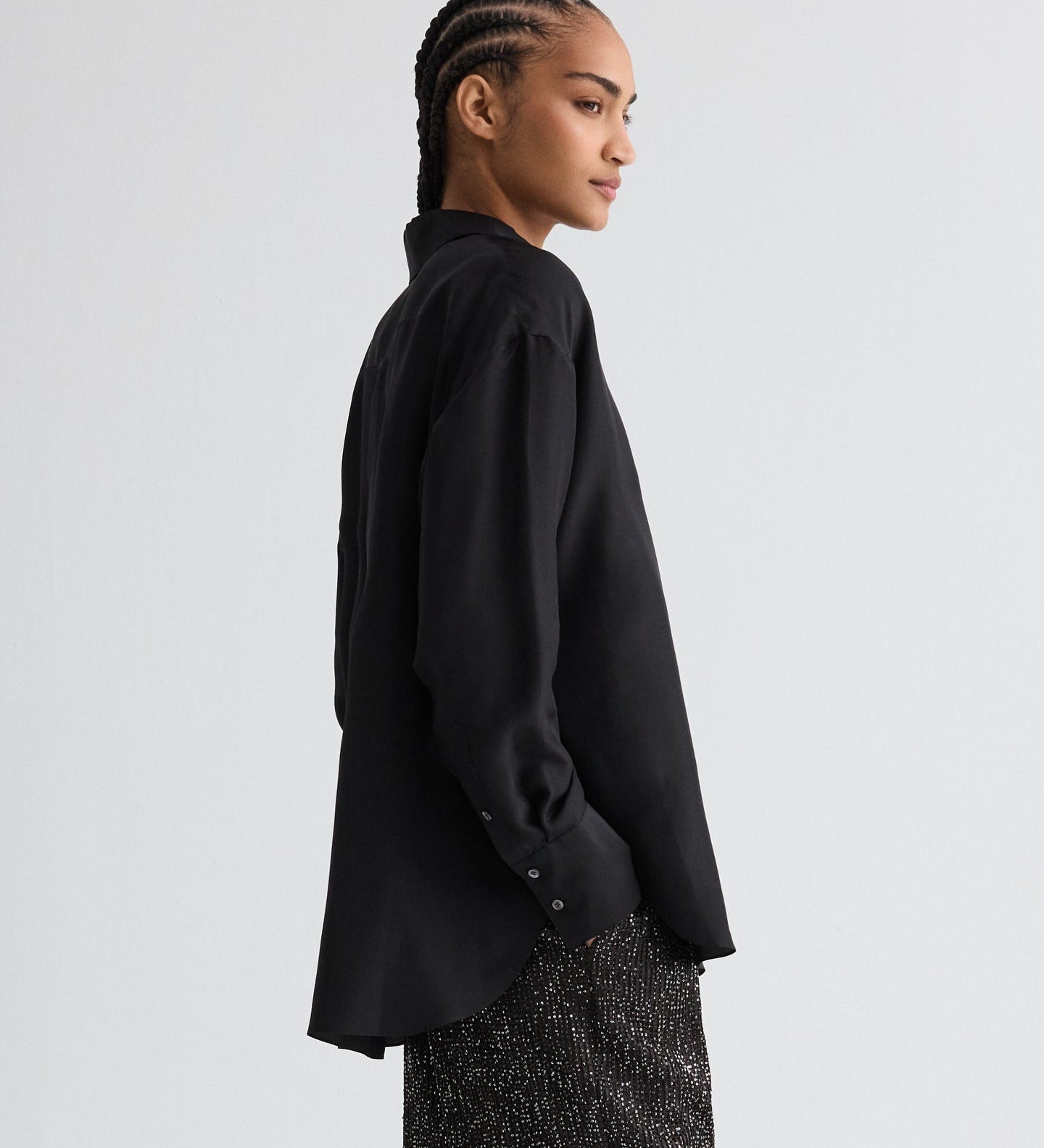 TWP - Big Joe Shirt in Washed Silk Habotai