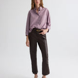 TWP - J.D. Shirt in Framed Micro Striped Shirting