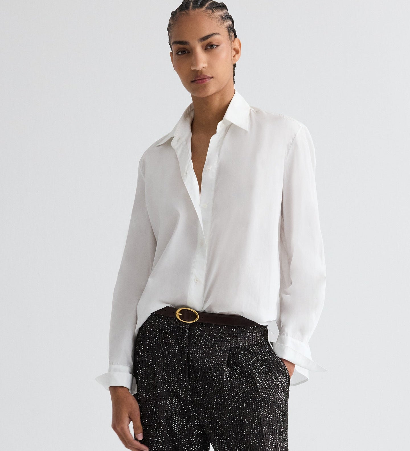 TWP - Possetti Top in Superfine Cotton Shirting