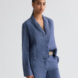TWP - Lucy Top in Washed Hemp Denim