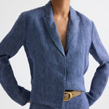 TWP - Lucy Top in Washed Hemp Denim
