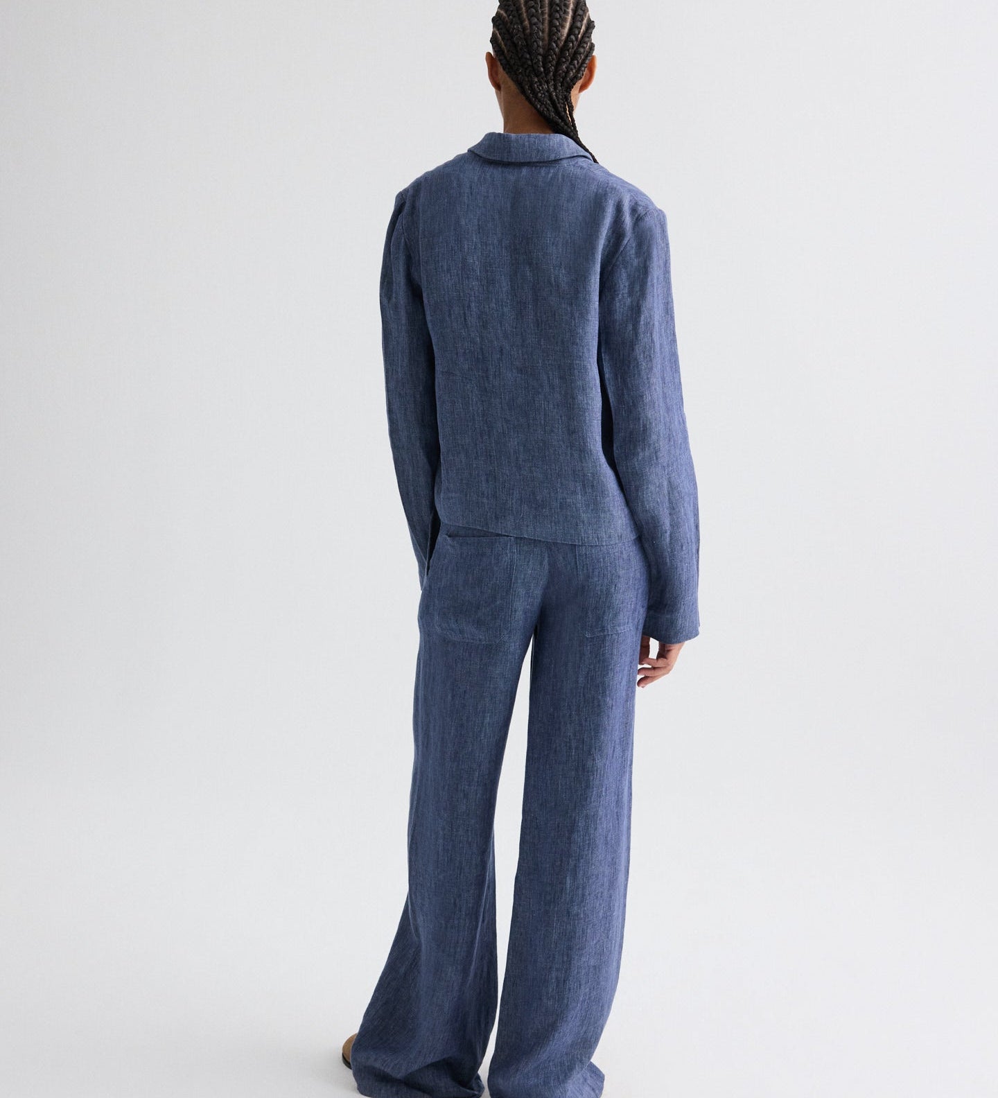 TWP - Lucy Top in Washed Hemp Denim