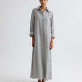 TWP - Jenny's Gown in Clear Sequin on Stripe