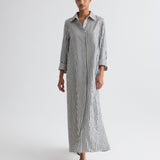 TWP - Jenny's Gown in Clear Sequin on Stripe
