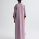TWP - Jenny's Gown in Framed Micro Striped Shirting