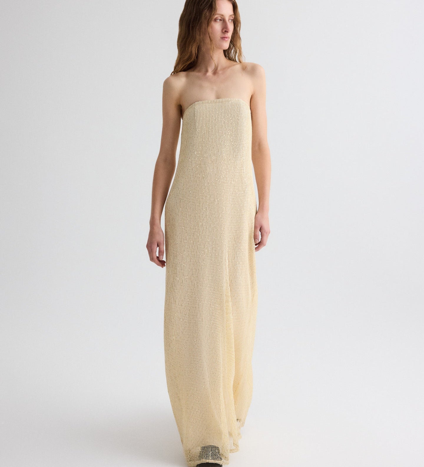 TWP - Carolyn's Gown in Mini Sequin Netting