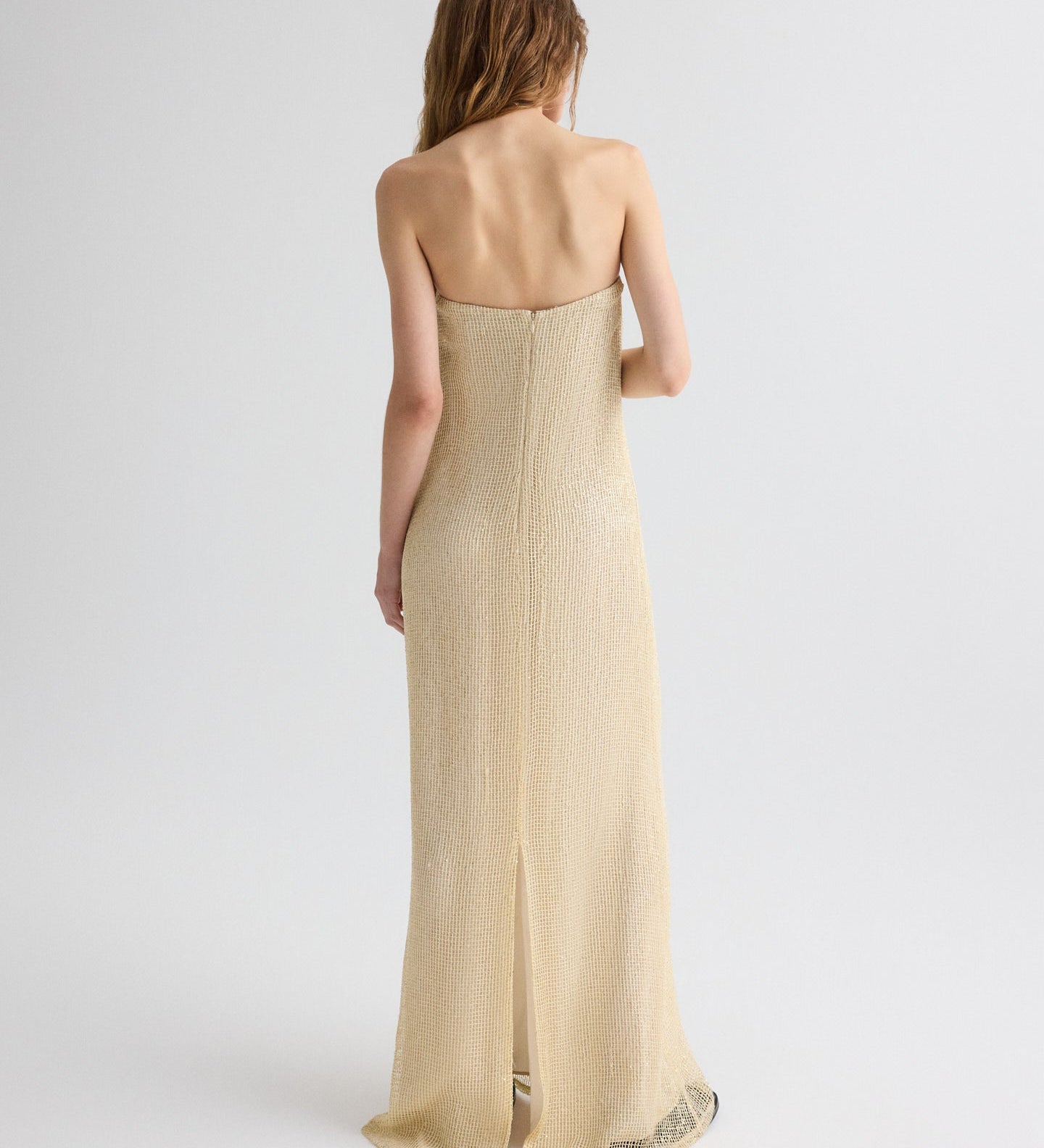 TWP - Carolyn's Gown in Mini Sequin Netting