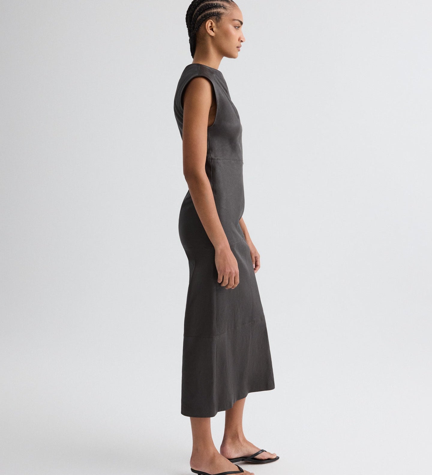 TWP - Marlowe Dress in Stretch Leather