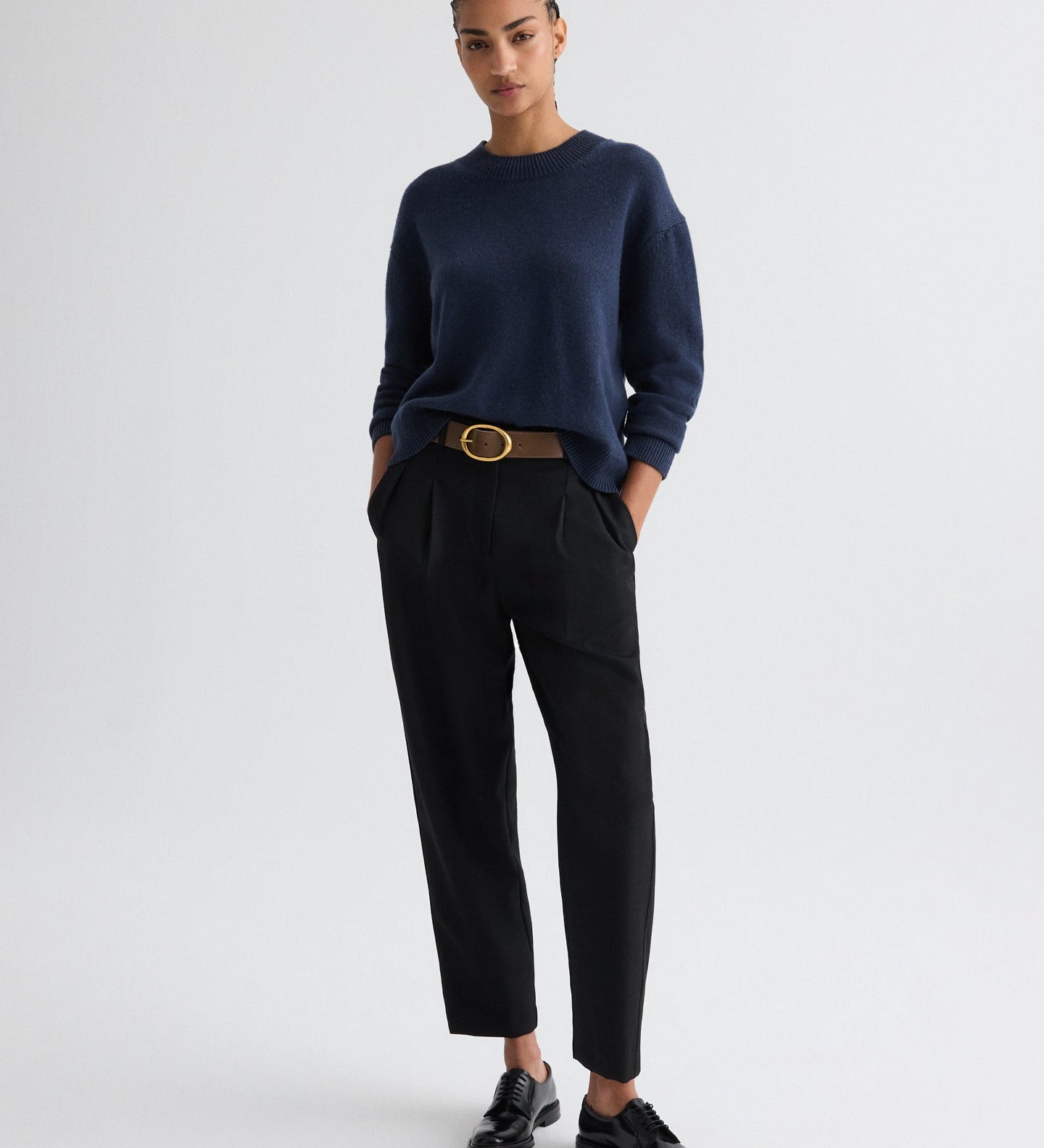 TWP - Boy Crewneck Sweater in Italian Cashmere