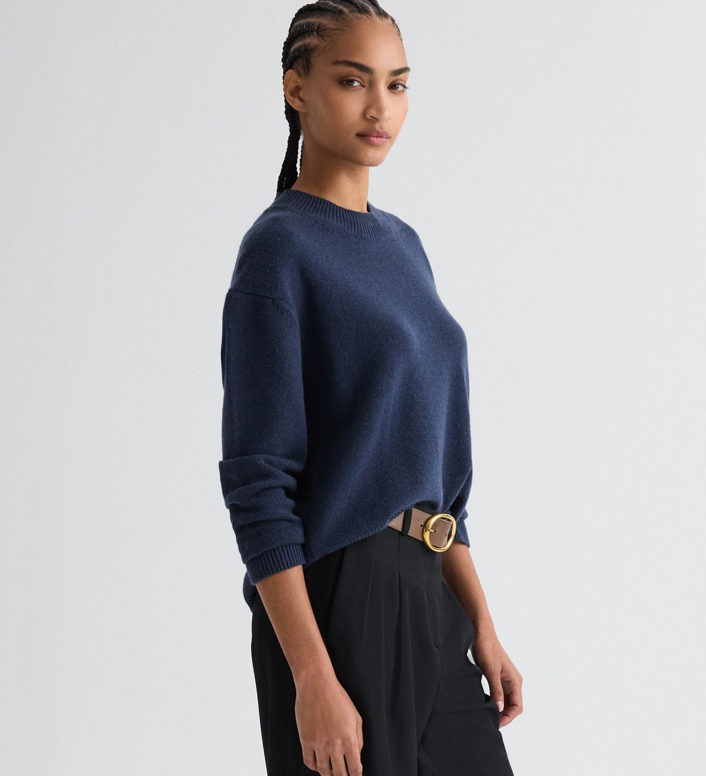 TWP - Boy Crewneck Sweater in Italian Cashmere