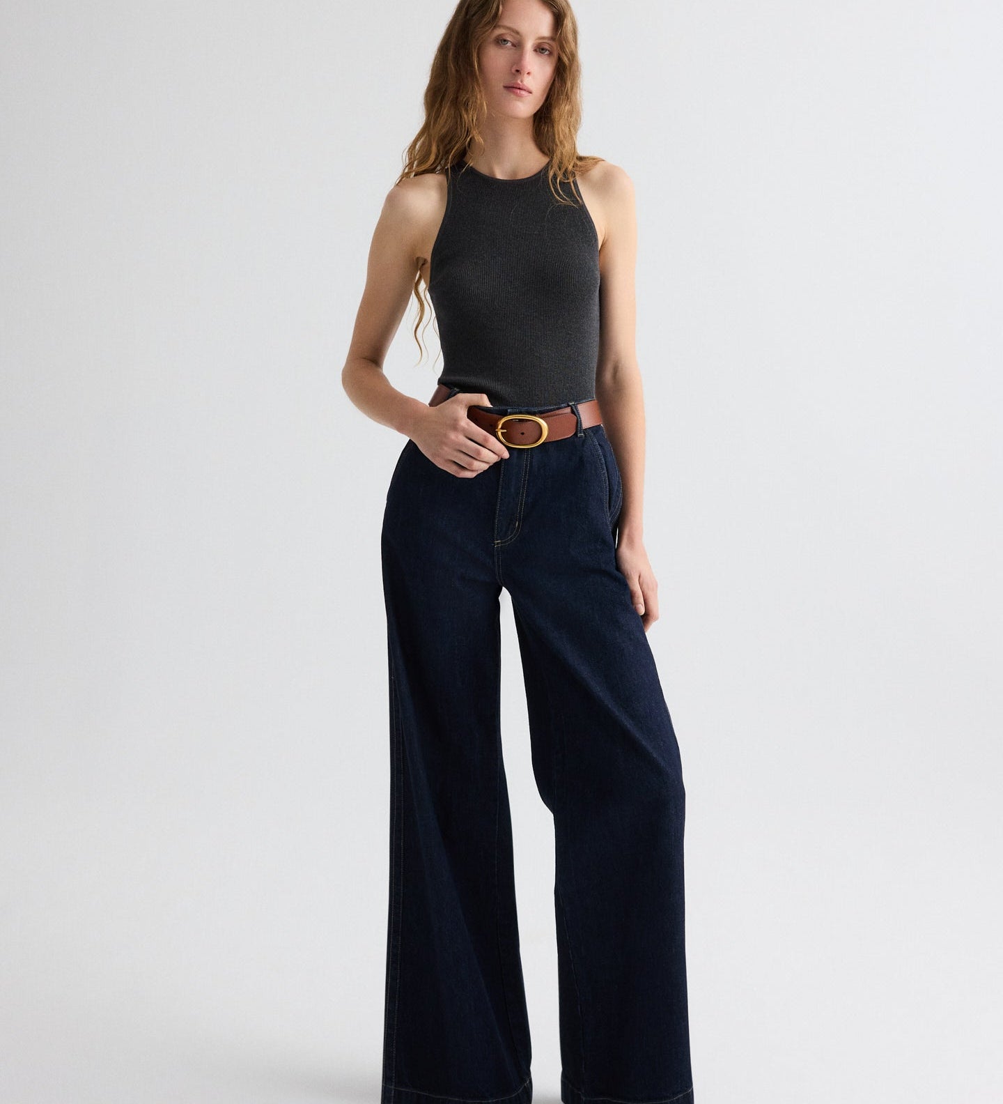 TWP - Harbor Tank in Cotton Silk