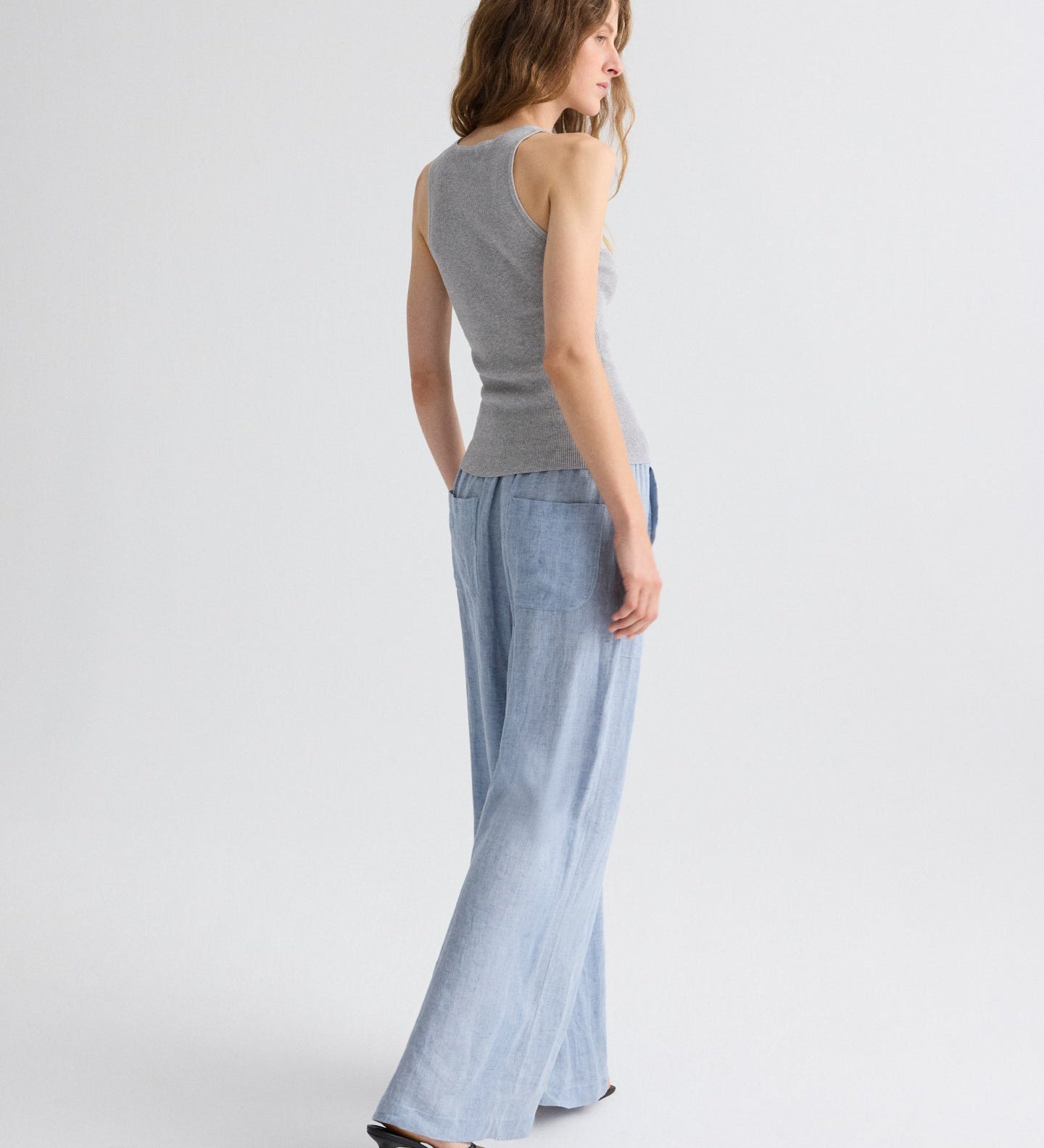 TWP - Harbor Tank in Cotton Silk