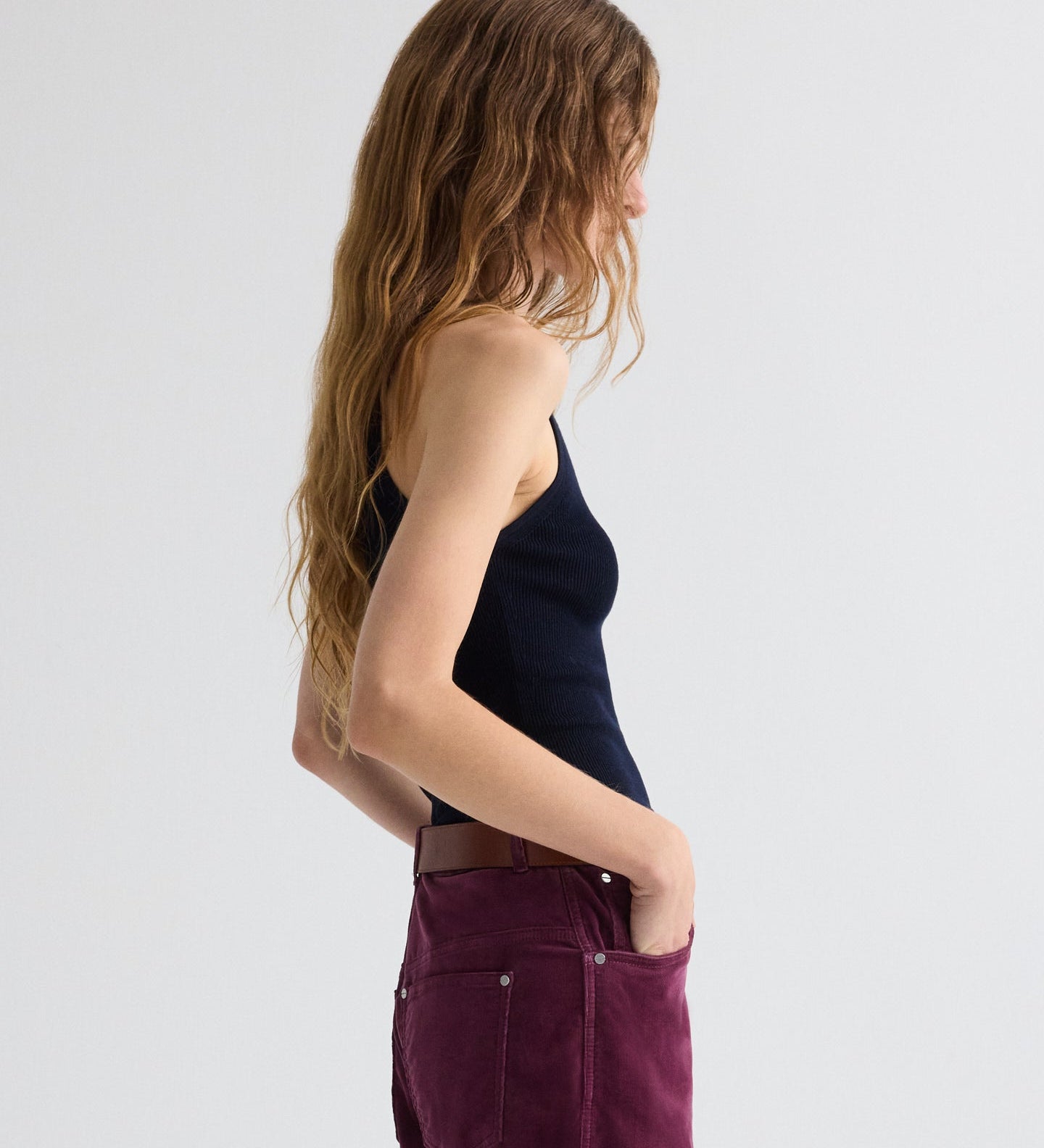 TWP - Harbor Tank in Cotton Silk