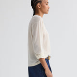 TWP - Long Sleeve True Crewneck in Superfine Cashmere