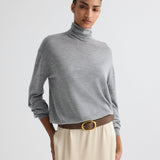 TWP - Easy Turtle Sweater in Wool Silk