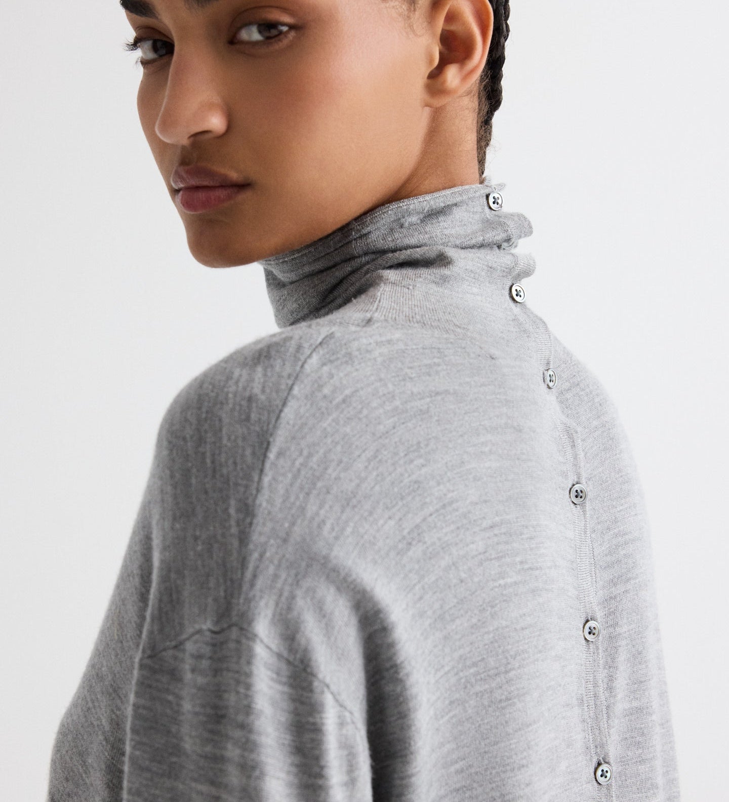 TWP - Easy Turtle Sweater in Wool Silk