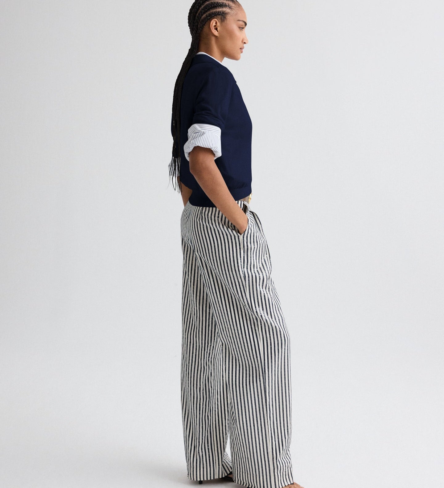 TWP - The Polo Sweater in Wool Silk