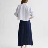 TWP - The Skirted One Skirt in Wool Silk