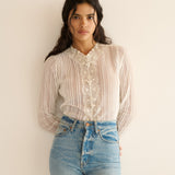 DÔEN - OCTAVIA TOP -- SALT