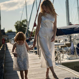 DÔEN - ODELINA DRESS -- SALT