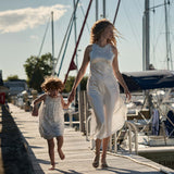 DÔEN - ODELINA DRESS -- SALT