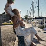 DÔEN - ODELINA DRESS -- SALT