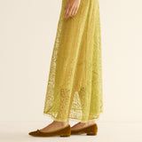 DÔEN - ODETTE BALLET FLAT -- CURRY VELVET