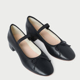 Loeffler Randall - Odile Black Leather Ballet Pump