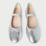 Loeffler Randall - Odile Silver Leather Ballet Pump