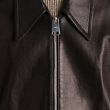 Khaite - Odin Jacket in Black Leather