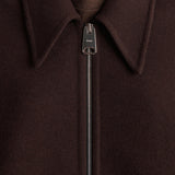Khaite - Odin Jacket in Dark Brown