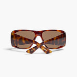 Khaite - x Oliver Peoples 1965C in Dark Mahogany and Brown