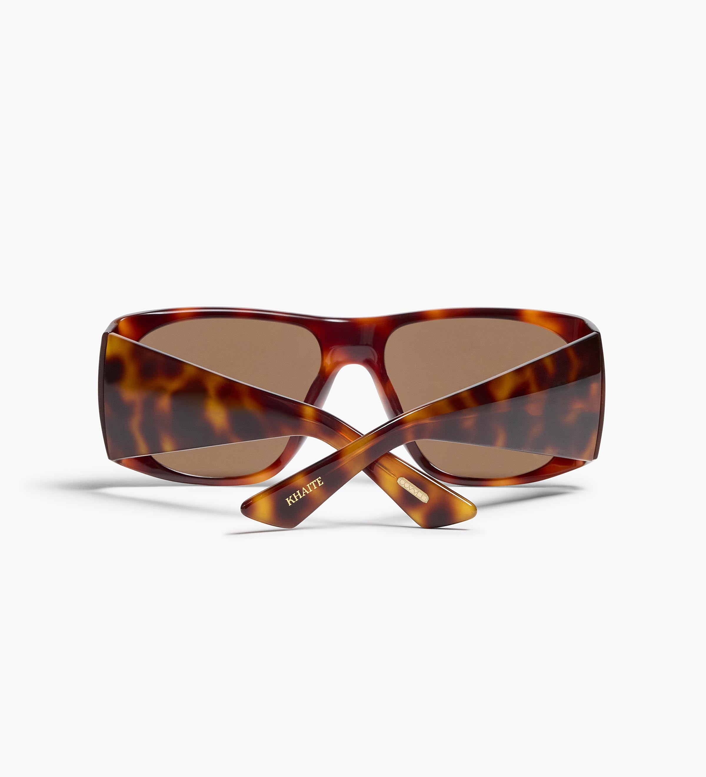 Khaite - x Oliver Peoples 1965C in Dark Mahogany and Brown