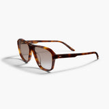 Khaite - x Oliver Peoples 1978RX in Dark Mahogany and Soft Tan Gradient