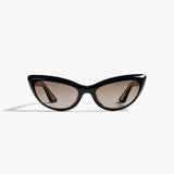 Khaite - x Oliver Peoples 1963C in Black and Soft Tan Gradient