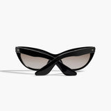 Khaite - x Oliver Peoples 1963C in Black and Soft Tan Gradient