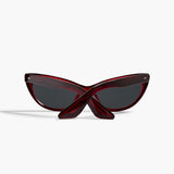 Khaite - x Oliver Peoples 1963C in Dark Red and Grey