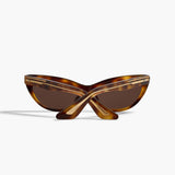 Khaite - x Oliver Peoples 1963C in Dark Mahogany and Brown