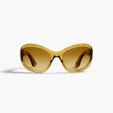 Khaite - x Oliver Peoples 1967C in Dark Honey and Amaretto Gradient