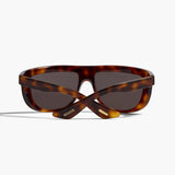 Khaite - x Oliver Peoples 1974C in Dark Mahogany and Brown