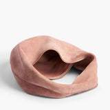 Khaite - Medium Olivia Hobo in Dusty Pink Suede