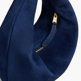 Khaite - Medium Olivia Hobo in Midnight Suede